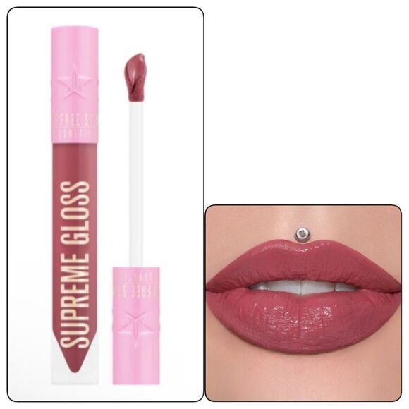 BUY 1 GET 1 FREE - Jeffree Star Supreme Gloss Lip Gloss - No Shame - Picture 1 of 4
